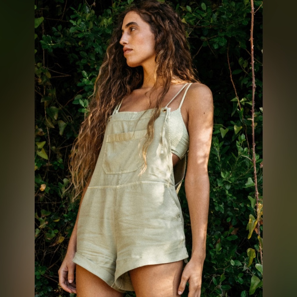 Billabong Olive Green Romper
